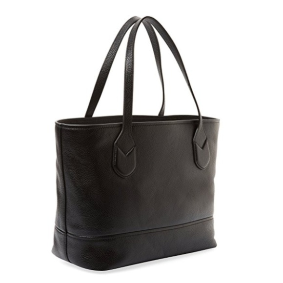 Marc Jacobs // black leather tote bag - Picture 2 of 3